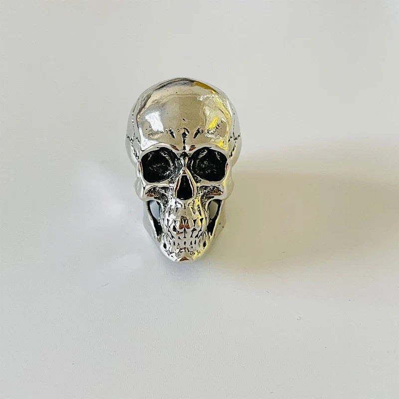 Metal Skull Motorcycle Key Cover – Universal Alloy Key Cap