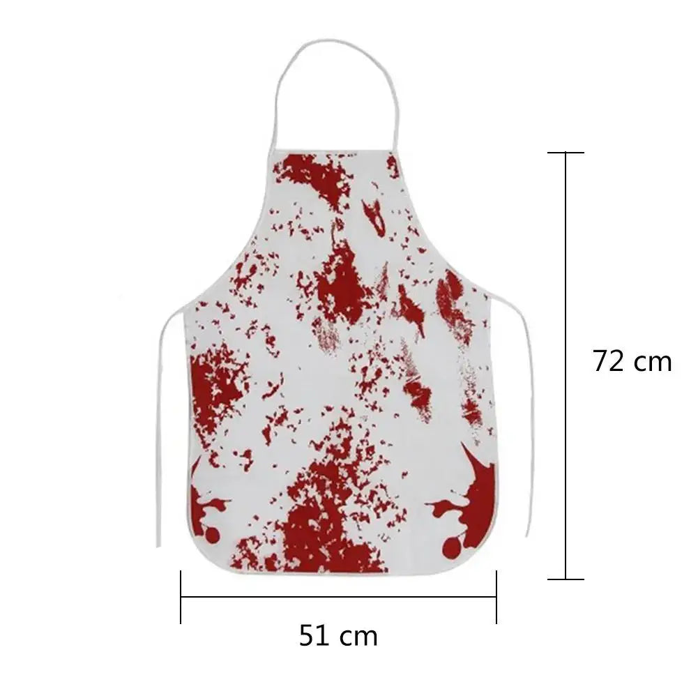 Halloween Bloody Butcher Apron – Horror Cosplay Costume Prop