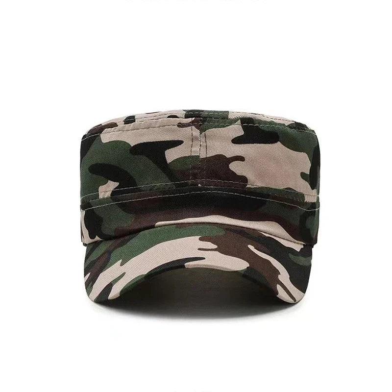 Camo Baseball Cap – Adjustable UV Sun Hat for Women & Men