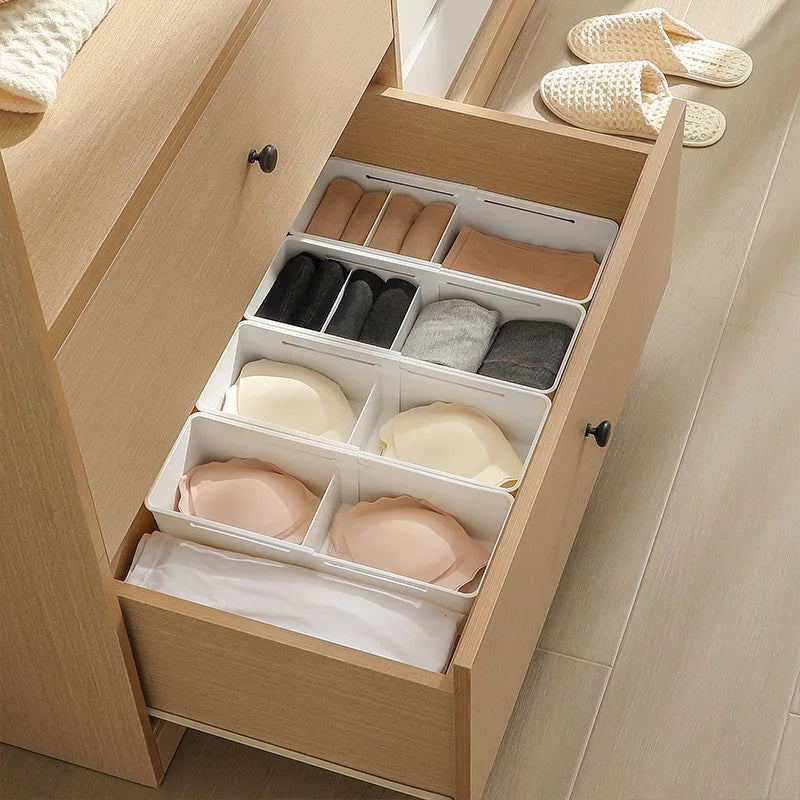 Retractable Drawer Organizer | Kitchen, Desk & Sock Storage