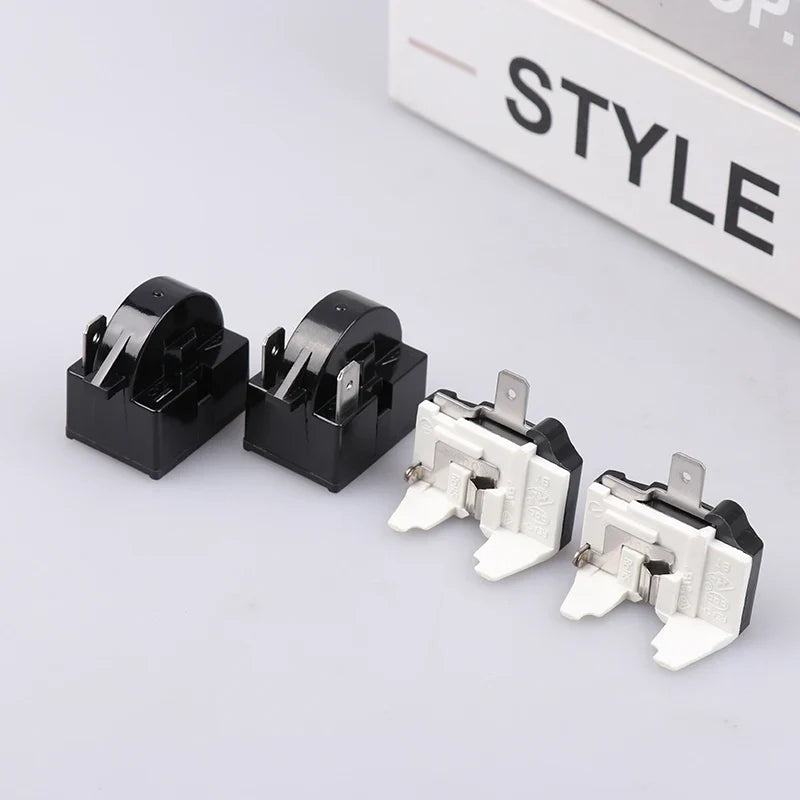 Refrigerator PTC Start Relay & Overload Protector 1/2 Pin 15Ω