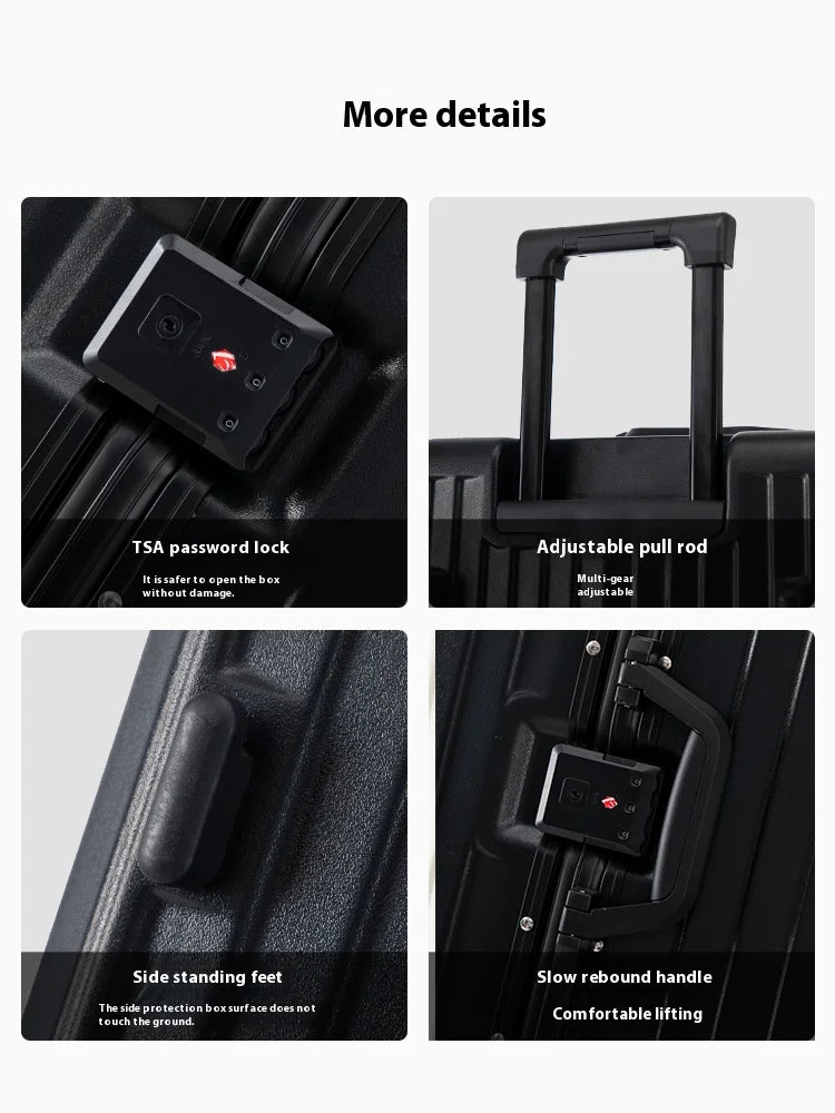 Hard Shell Spinner Suitcase | 20–30 Inch Rolling Travel Luggage