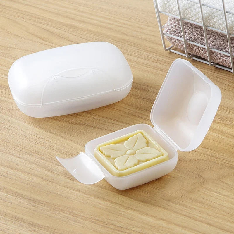 Portable Travel Soap Box – Waterproof Plastic Case with Lid