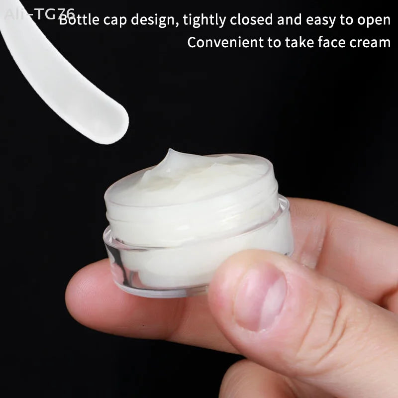 Empty Cosmetic Cream Jars Clear Plastic 3g–20g | 20–50 Pack