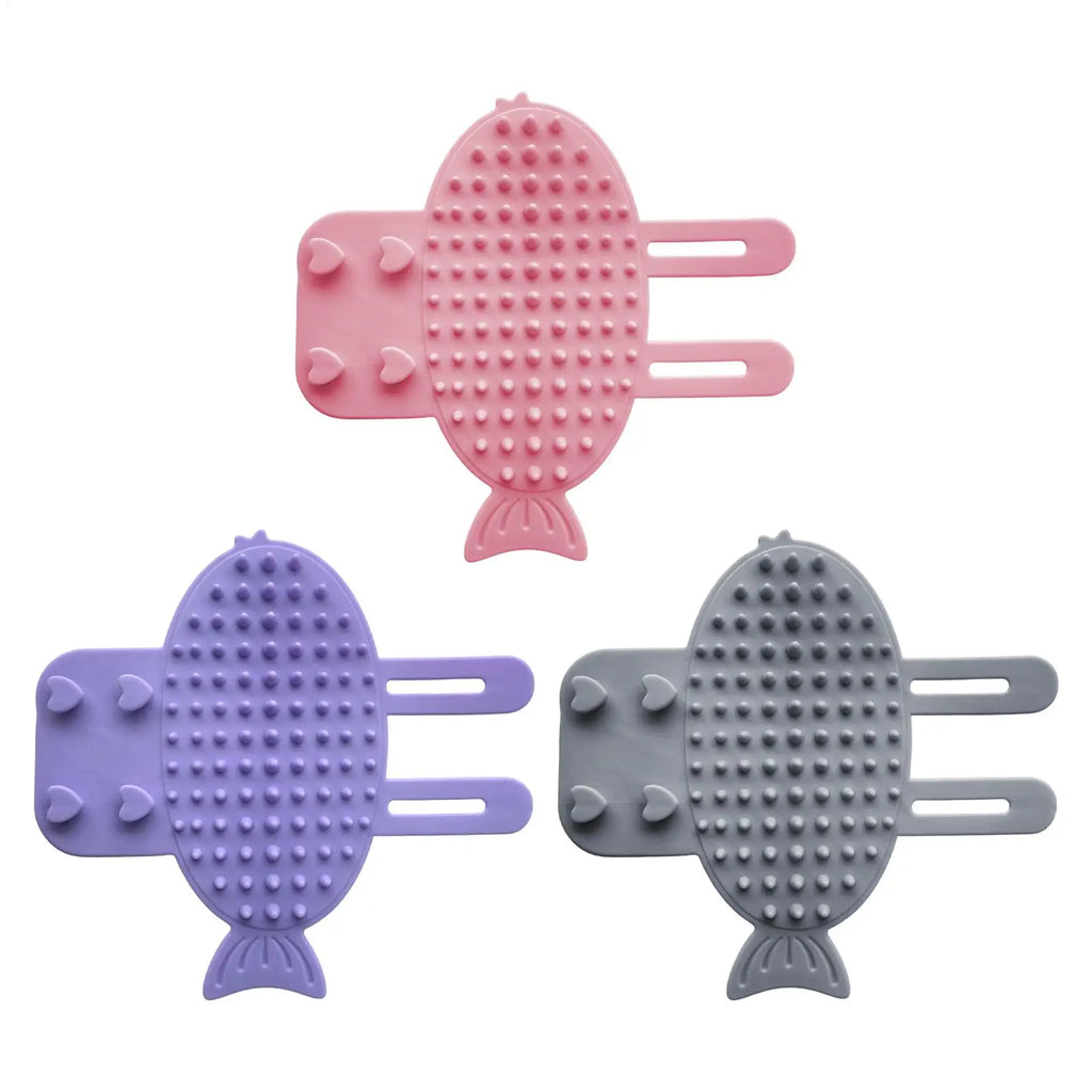 Self-Grooming Cat Brush – Soft Massage Scratcher for Furniture
