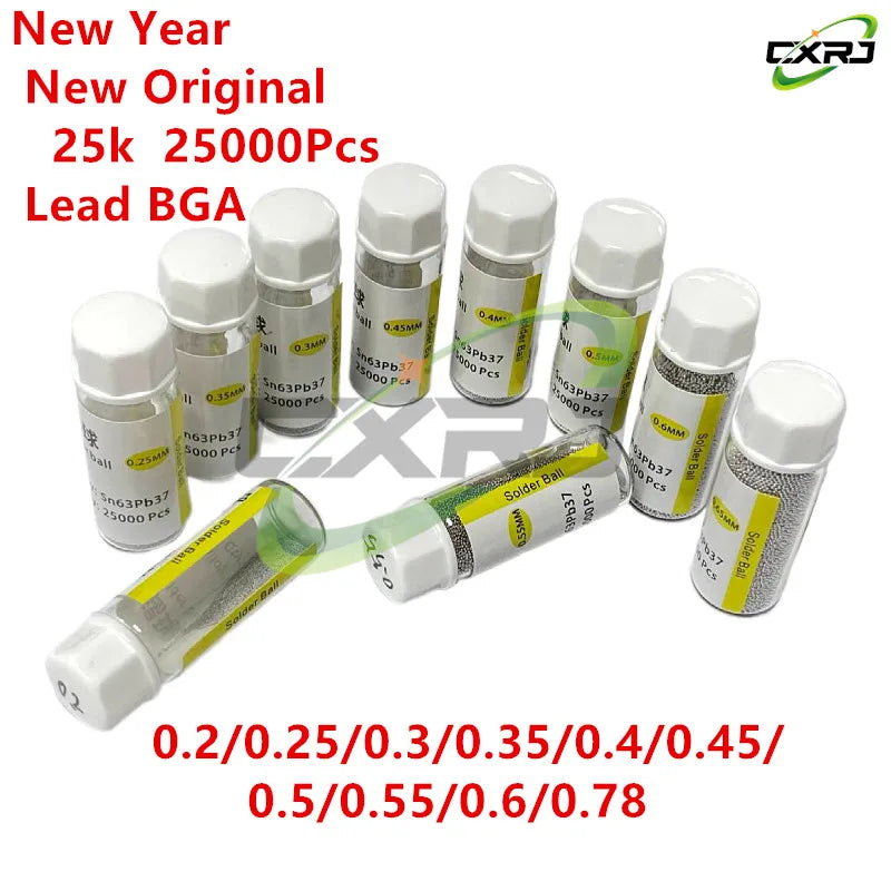 BGA Leaded Solder Balls Reballing Kit – 0.2 to 0.76mm Sizes