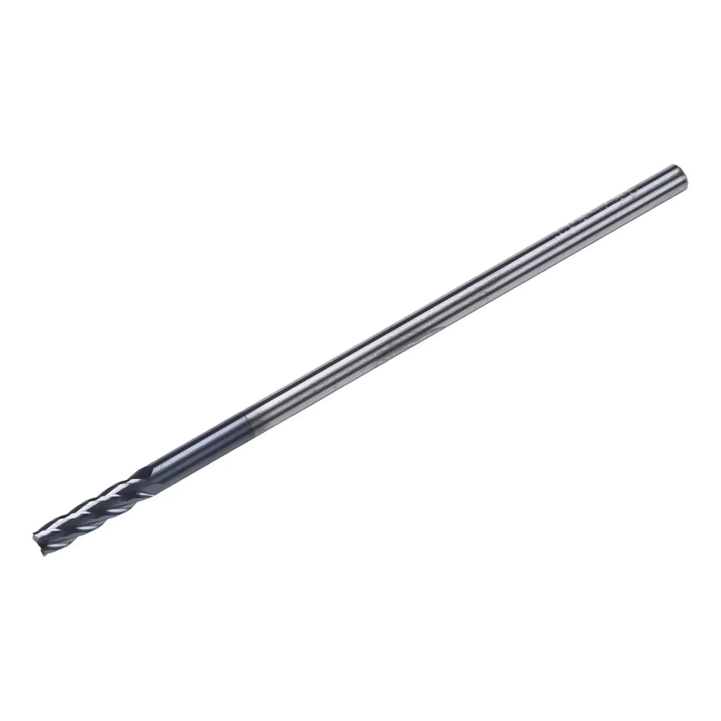 4-Flute Carbide End Mill 3mm | 75mm Long Shank CNC Milling