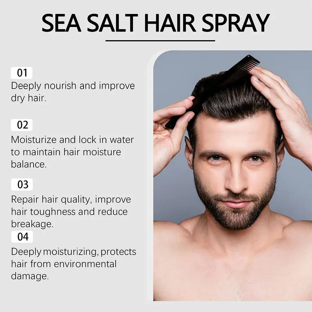 Sea Salt Hair Spray – Beach Waves & Volumizing Texture