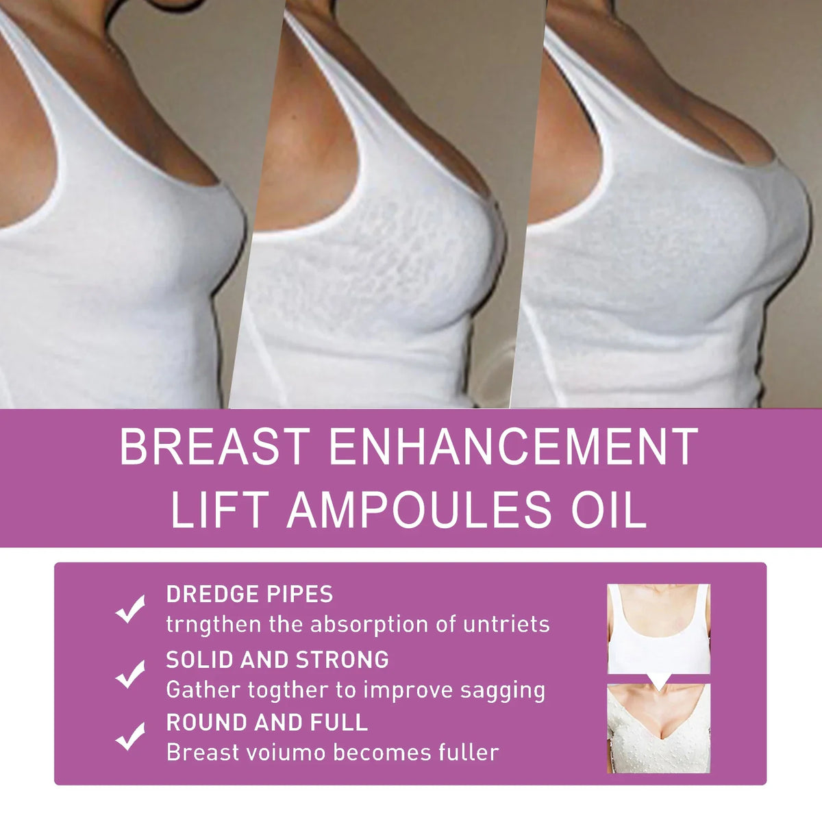 Bust Ampoule Essence – Firming, Lifting & Moisturizing Care