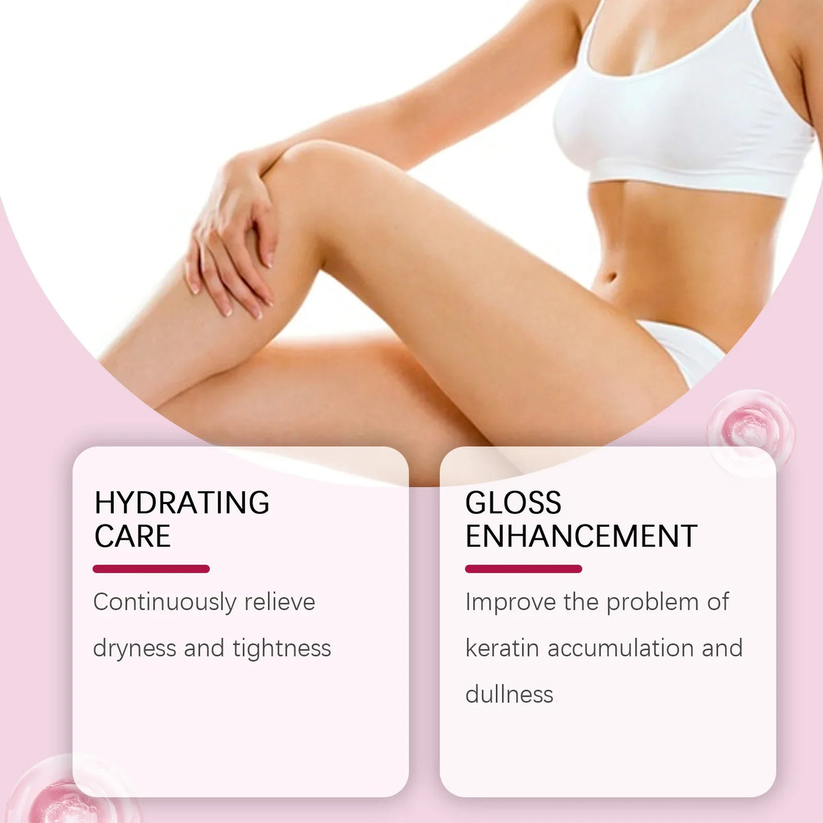 OceAura Rose & Milk Body Moisturizing Cream | 100–500g