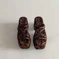Women's Platform Wedge Slide Slippers – Open Toe Summer Shoes