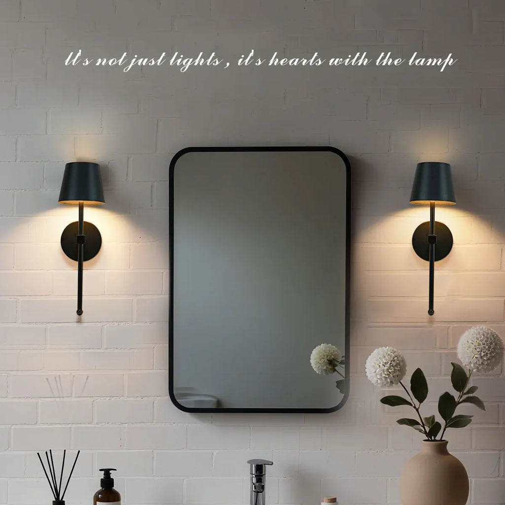 American-style No-wiring Bedroom Bedside Lamp Living Room Decoration