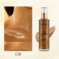 SAM SUGAR Pearl Rose Gold Shimmer Body Oil & Face Highlighter
