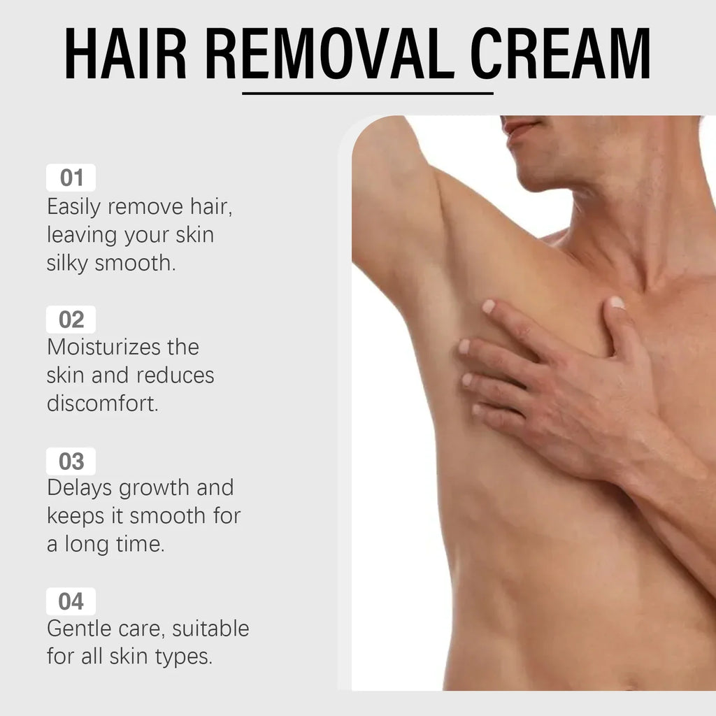 Avocado Hair Removal Cream – Hydrating Gentle Formula 100g