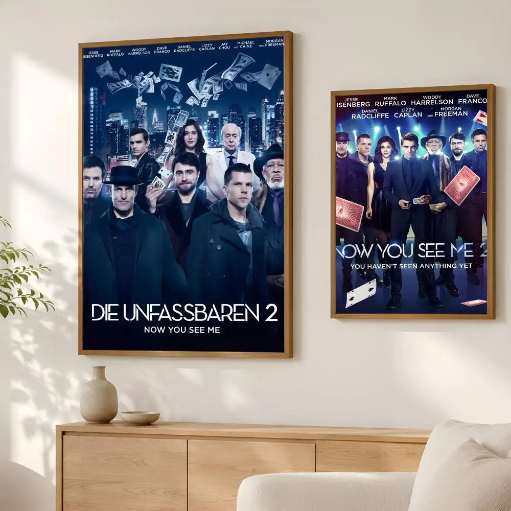 Now You See Me Movie Poster – Self-Stick HD PVC Wall Art