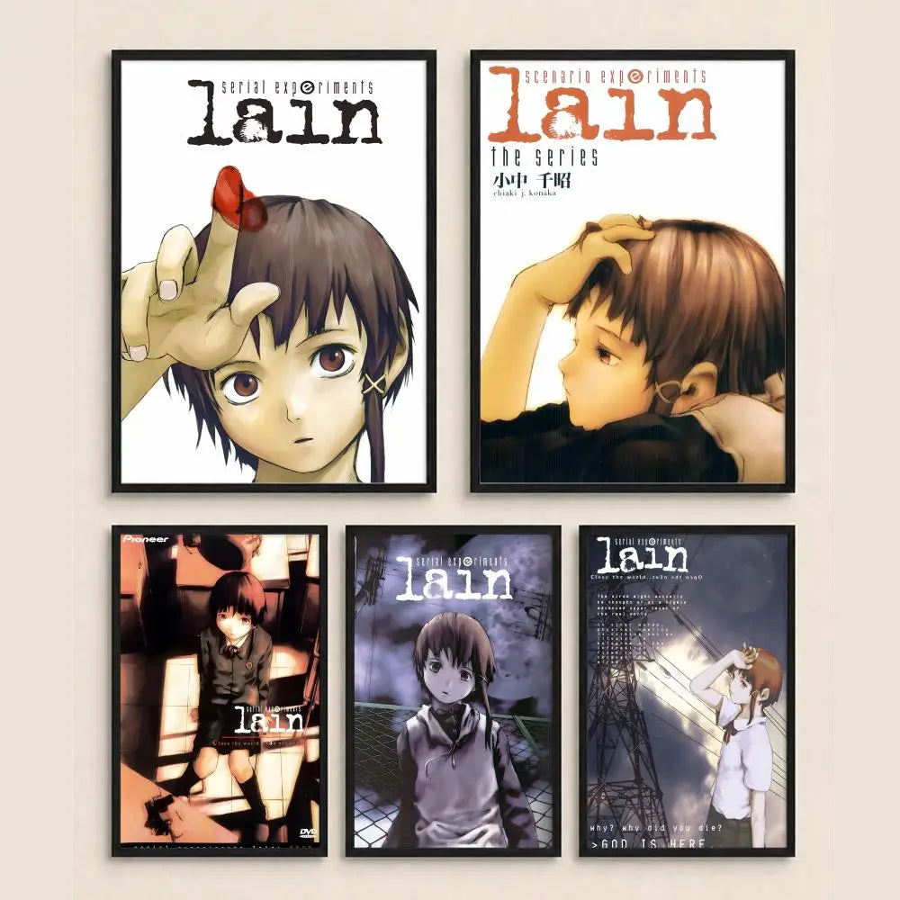 Serial Experiments Lain Anime Poster – HD Wall Art Decor