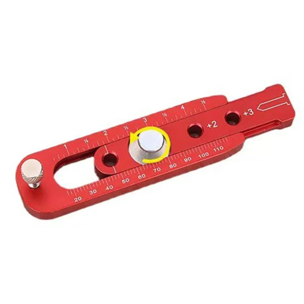 Adjustable Metal Circle Drawing Ruler – Woodworking Compass