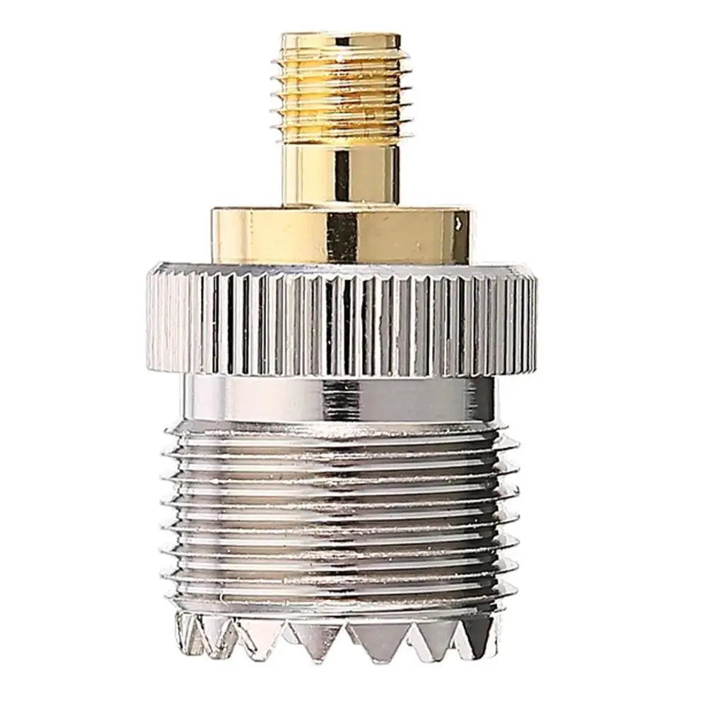 SMA Female to UHF Female RF Coaxial Adapter for Walkie-Talkie