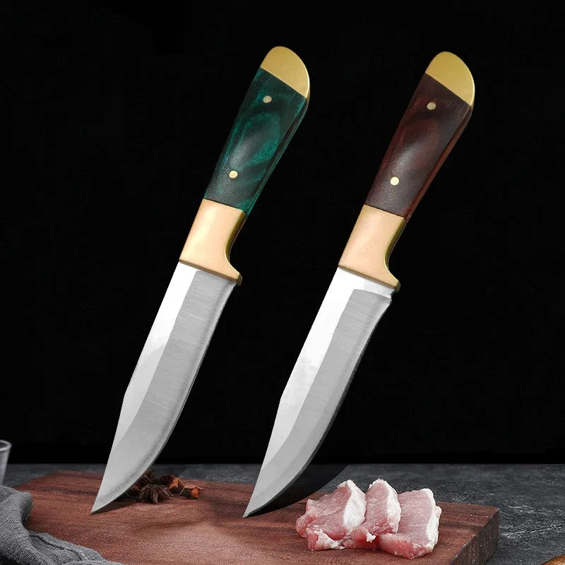 InLeung 7.5" Stainless Steel Boning Knife – Plastic Handle