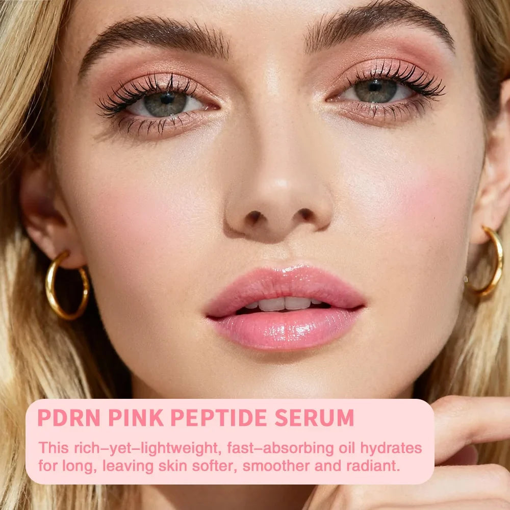 PDRN Pink Peptide Face Serum – Korean Hydrating Skin Essence