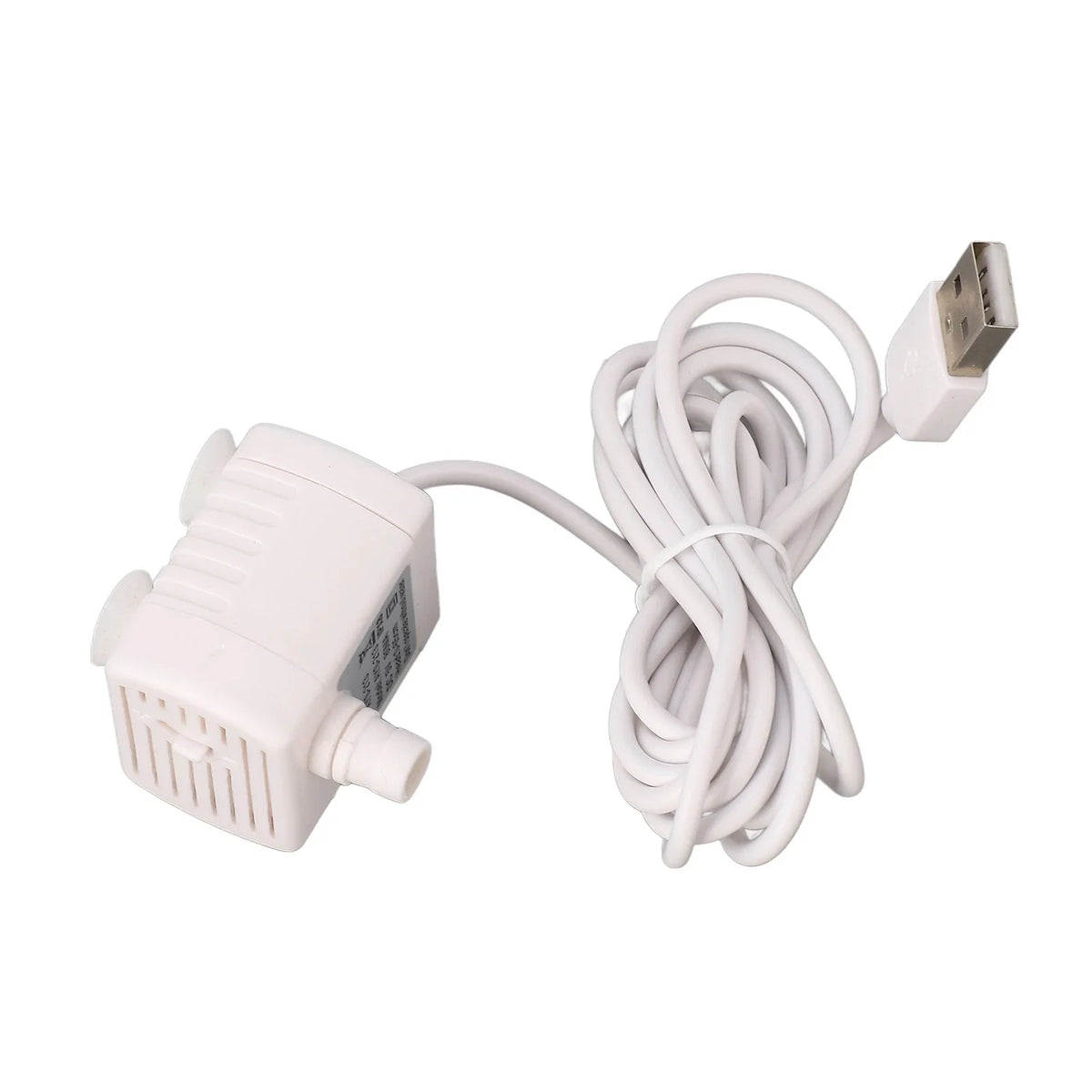 Pet Water Fountain Pump 5V USB Powered Removable Adjustable DC