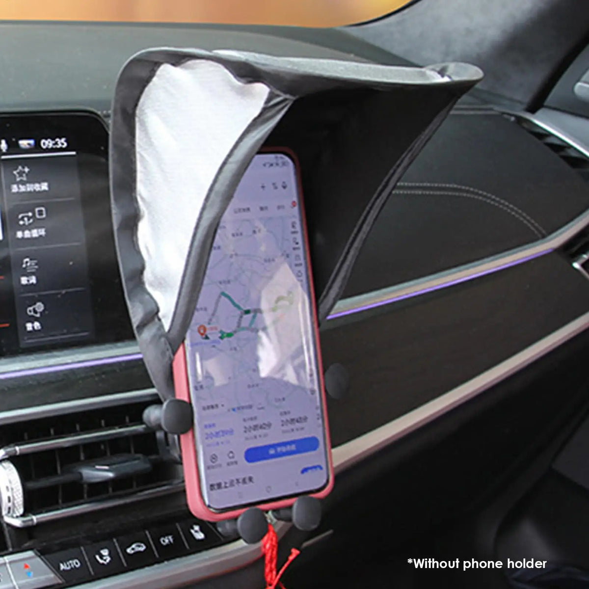 Phone Sun Shade Umbrella for Car, Bike & Motorcycle | UV Block