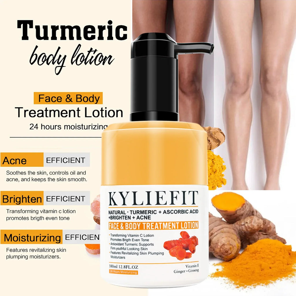 AILKE Organic Turmeric 5-in-1 Skin Care Kit – Brighten & Glow
