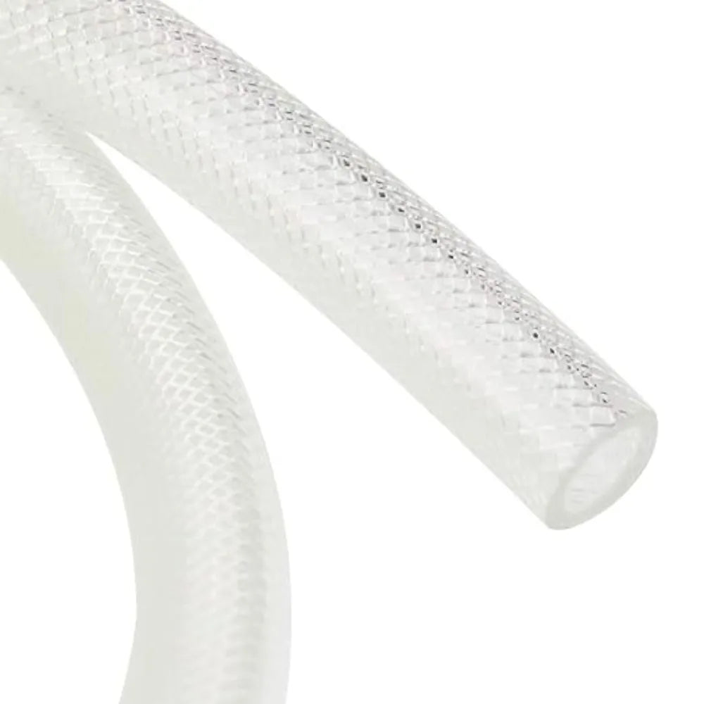 Transparent High-Pressure Silicone Braided Hose | Flexible Tubing
