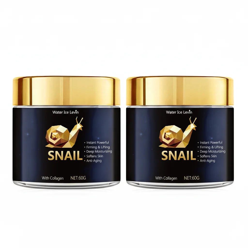 Snail Mucin Cream with Hyaluronic Acid & Collagen – 60g