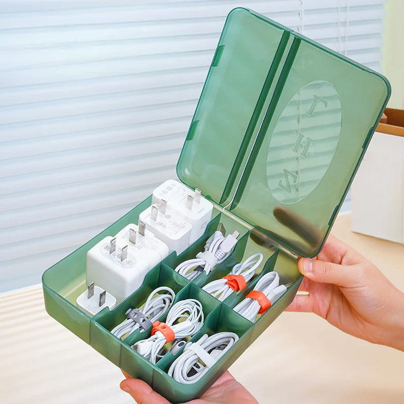 10 Cable Organizers Silica Perfect Data Line Earphone Electrical