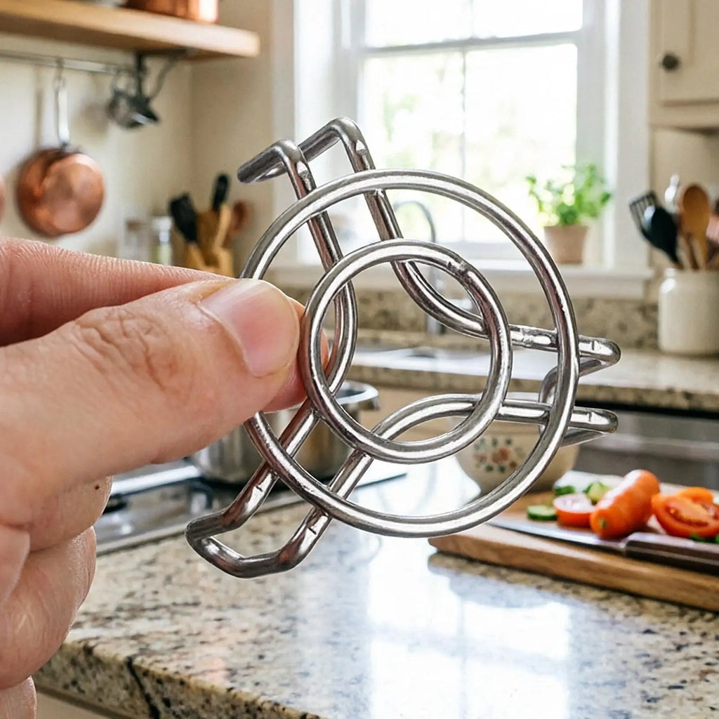 Mini Steamer Rack Multi-functional Stainless Steel Egg Water-steaming