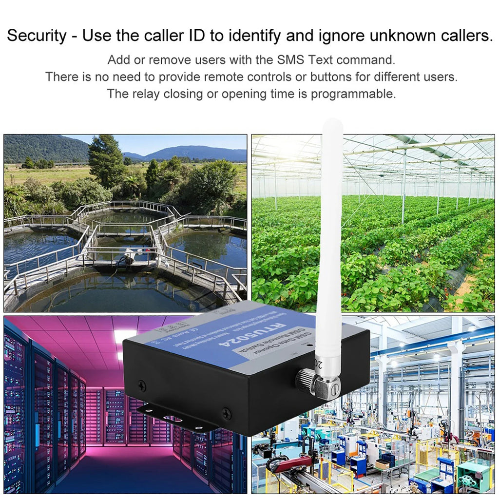 Access Controller RTU5024 SMS Door Control Security GSM Mobile Phone
