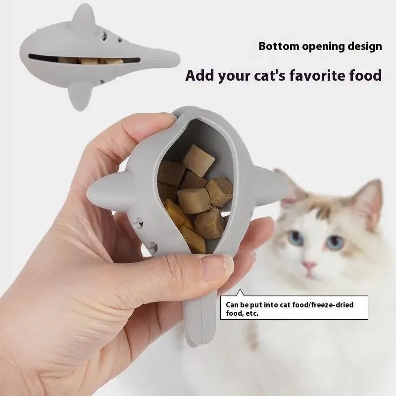 Small Fish Hiding Food Grinding Teeth Entertainment Pets Interactive