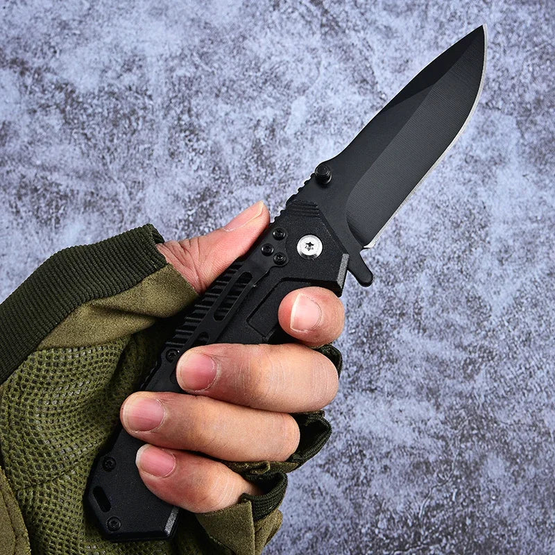 Folding Camping Knife – Stainless Steel Outdoor Survival Blade