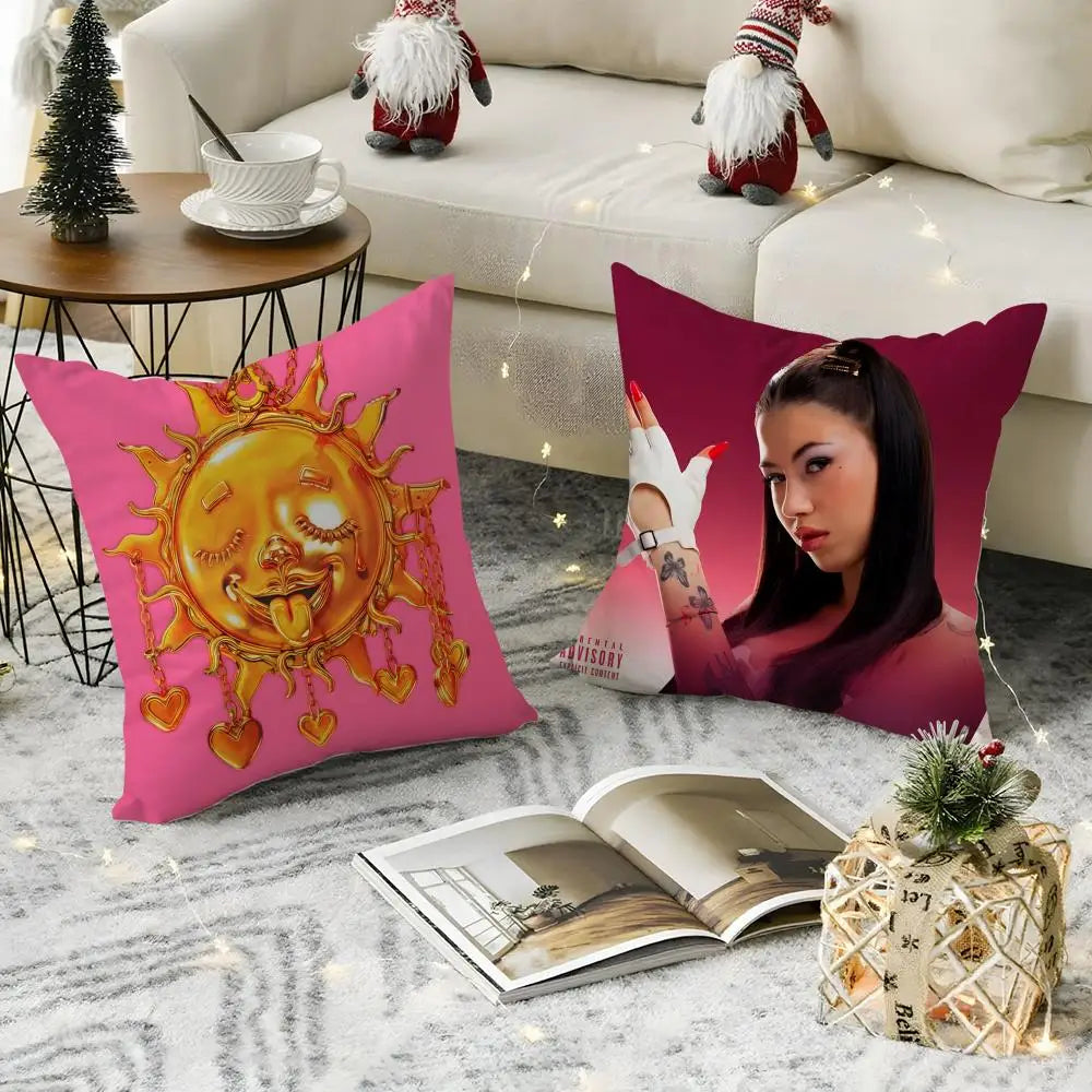Linen Cotton Cushion Cover | Animal Print Hidden Zipper Pillowcase