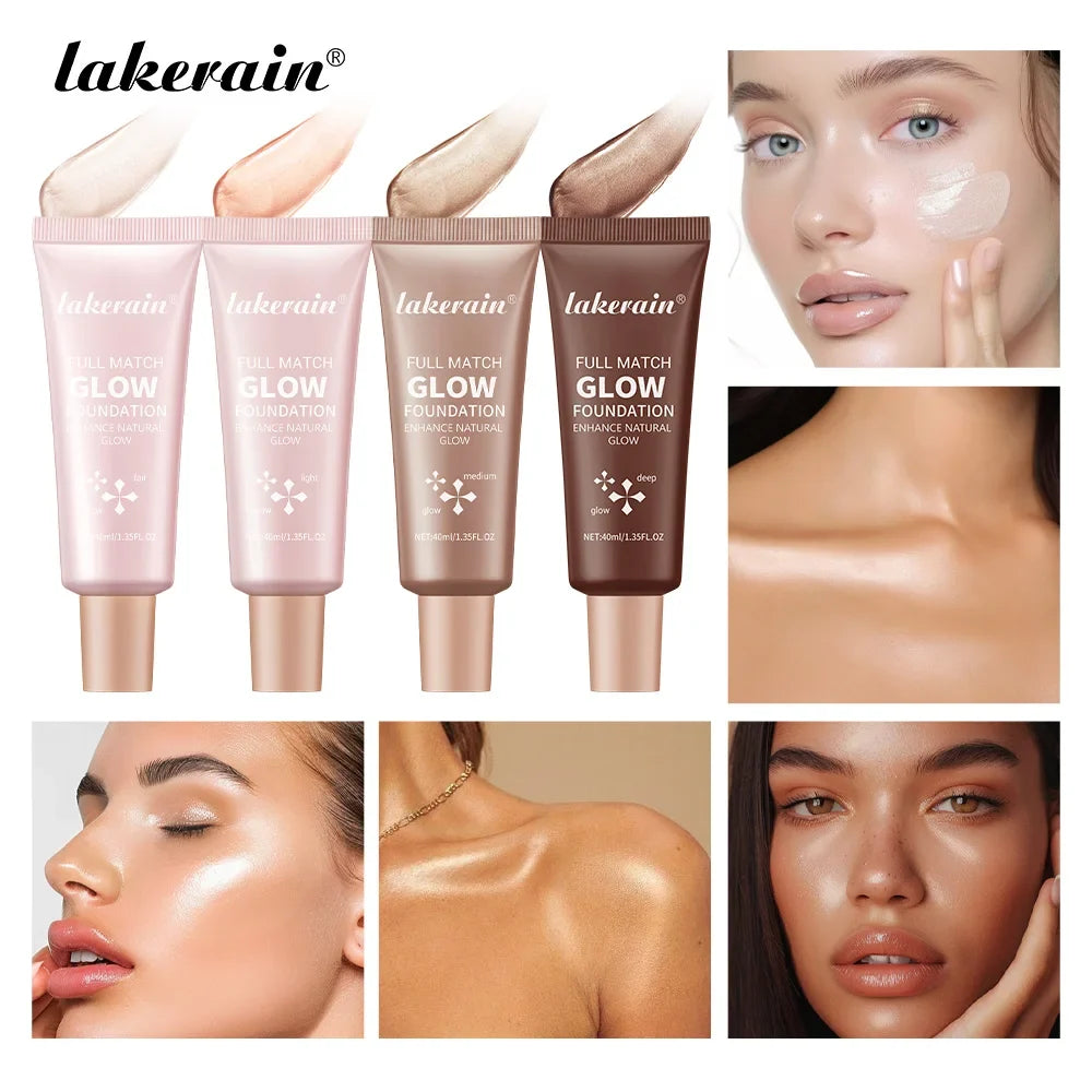 Natural Glow Foundation – Liquid Highlighter & Bronzer Cream