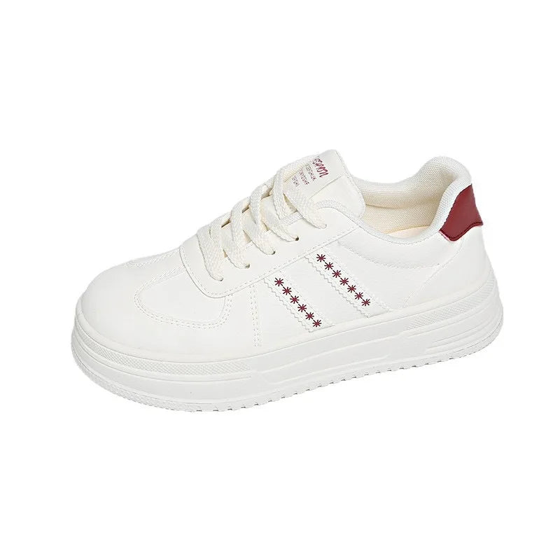Women's Casual Lace-Up Trainers – Lightweight Gym & Leisure Shoes