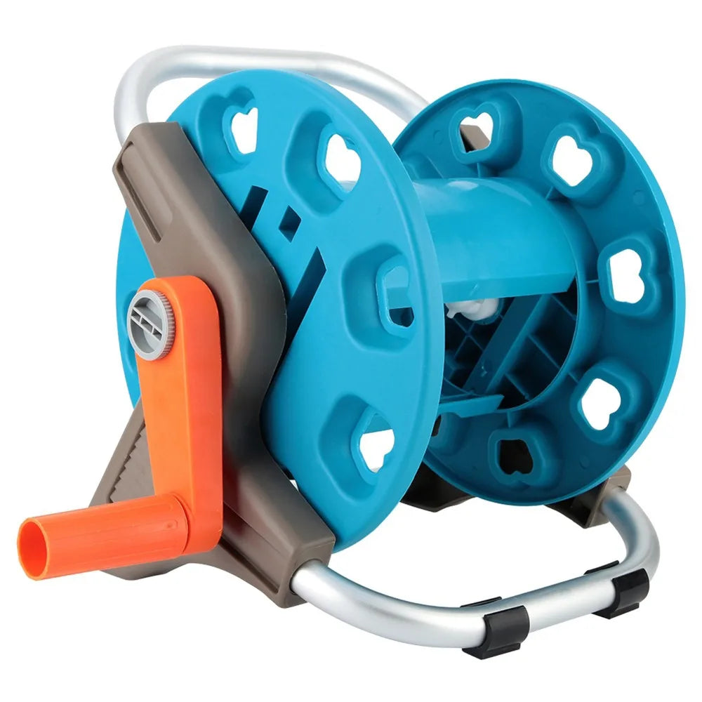 Portable Garden Hose Reel Cart – Lightweight ABS & Alloy Trolley