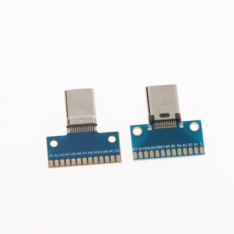 USB 3 1 C Connector 24P Male Female Plug Receptacle Adapter Solder