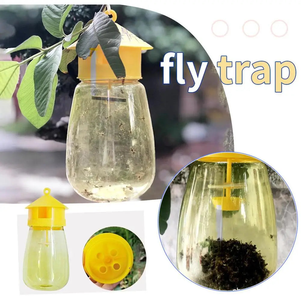 KITPIPI Yellow Fruit Fly Trap – Outdoor Garden Insect Catcher