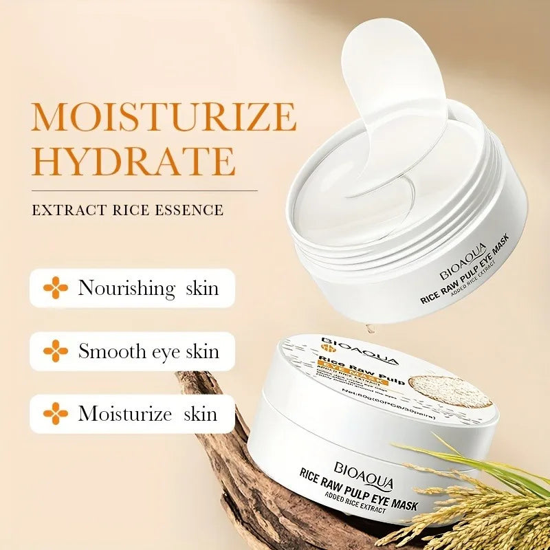 REAROYA Rice Milk Eye Mask – Dark Circles, Bags & Wrinkles