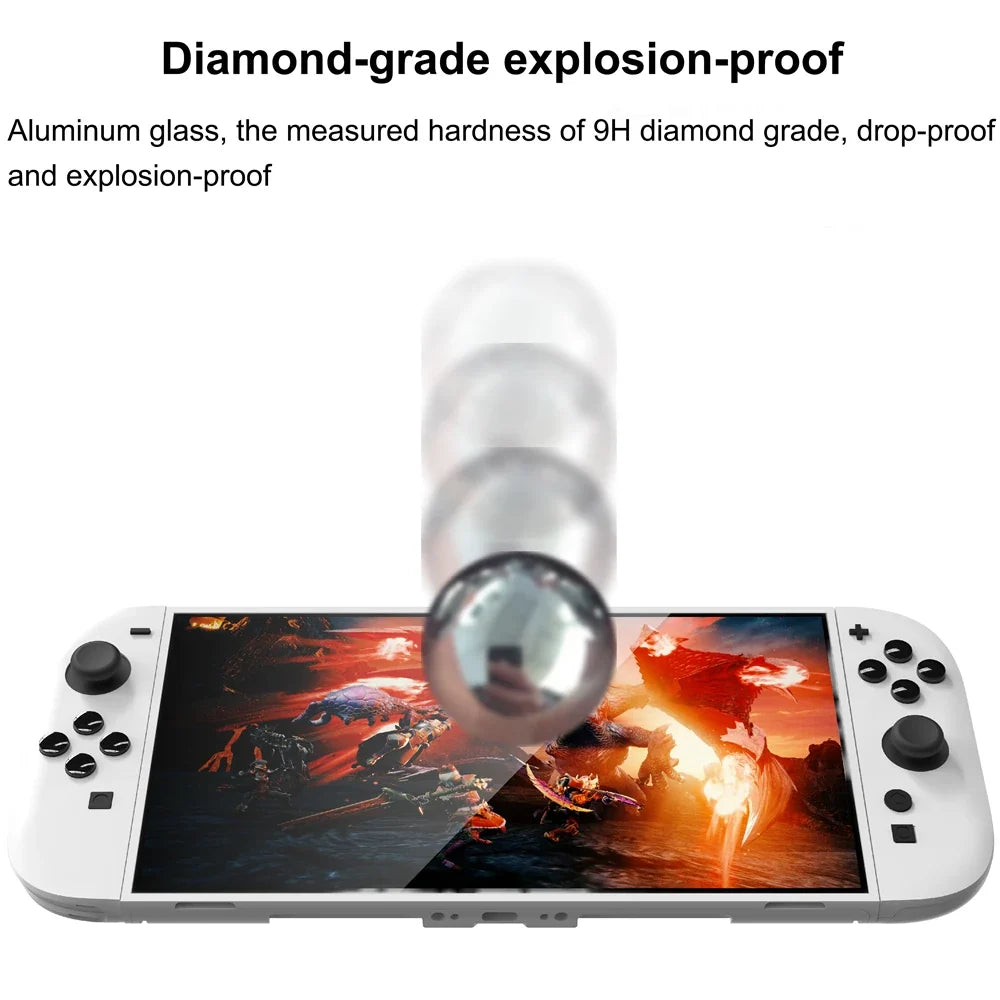 2-Pack Nintendo Switch 2 Tempered Glass Screen Protector 9H