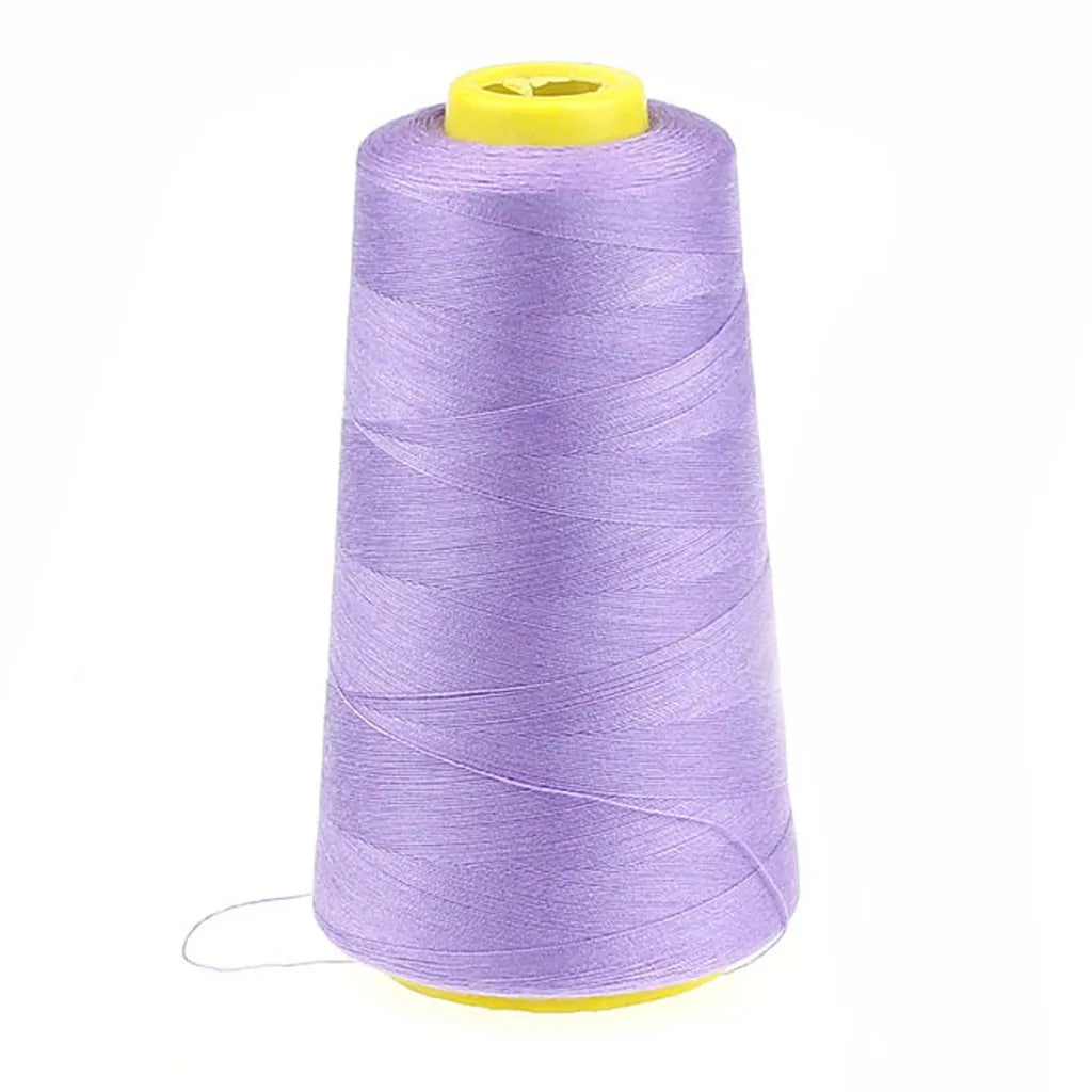 2-Pack Sewing Thread 2300 Yards Each – White & Black Spools