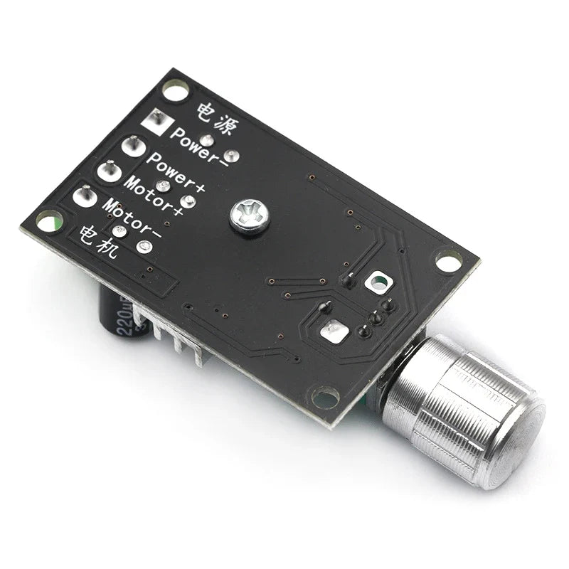 PWM DC Motor Speed Controller 6V–28V 3A Speed Regulator Switch