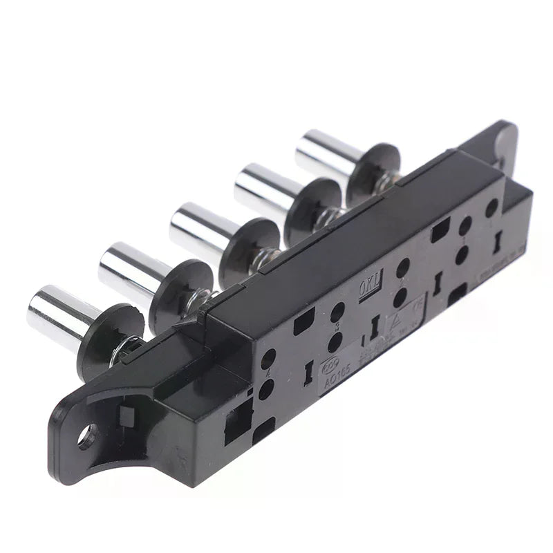Silver Five-position Plug-in Button Switch Range Hood Kitchen