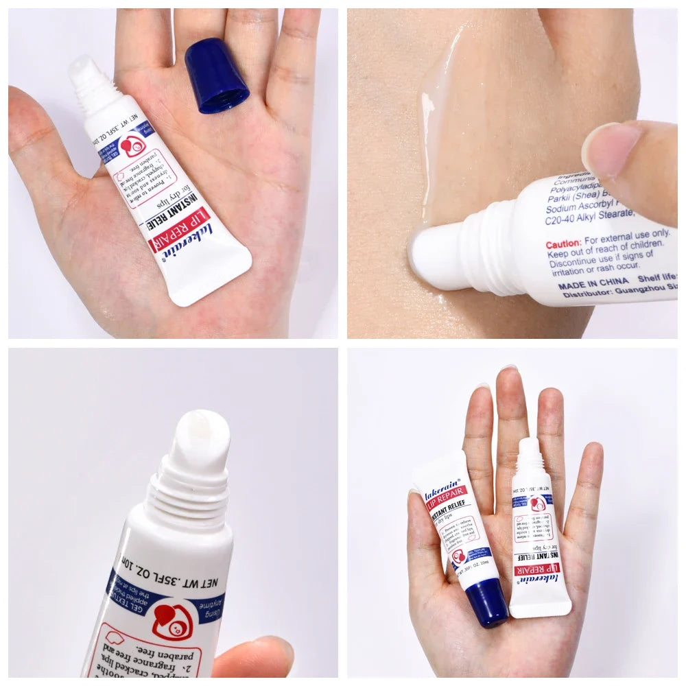 Lot Lip Repair Gel Moisturizing Instant Relief Dry Lips Liquid Balm