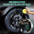 Car Tire Wax Brightener & Blackening Maintenance Cream 120ml