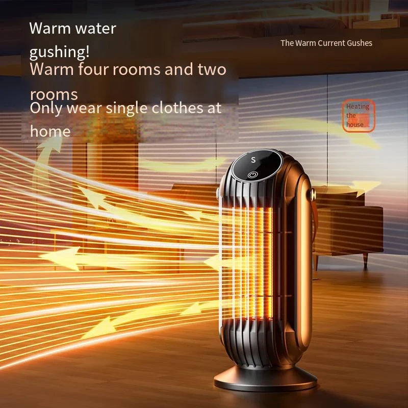 2000W PTC Ceramic Desktop Space Heater | 4 Heat Settings