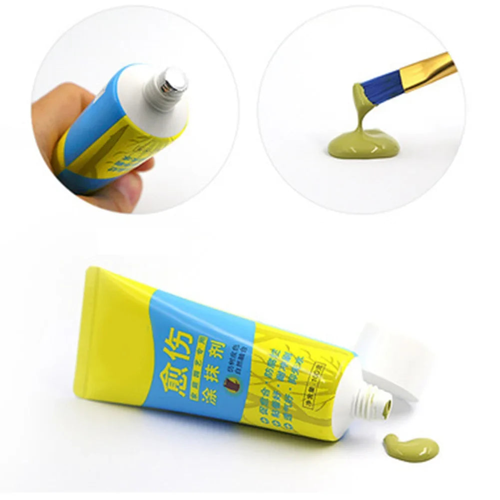 Bonsai Tree Pruning Wound Sealer Paste with Brush – 100g