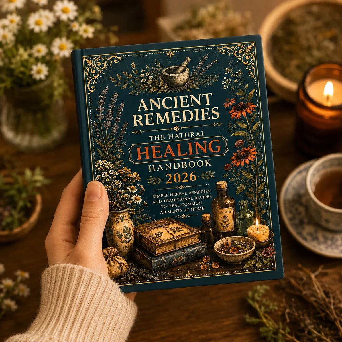 Ancient Remedies Healing Handbook 2026 Herbal Medicine Guide Natural
